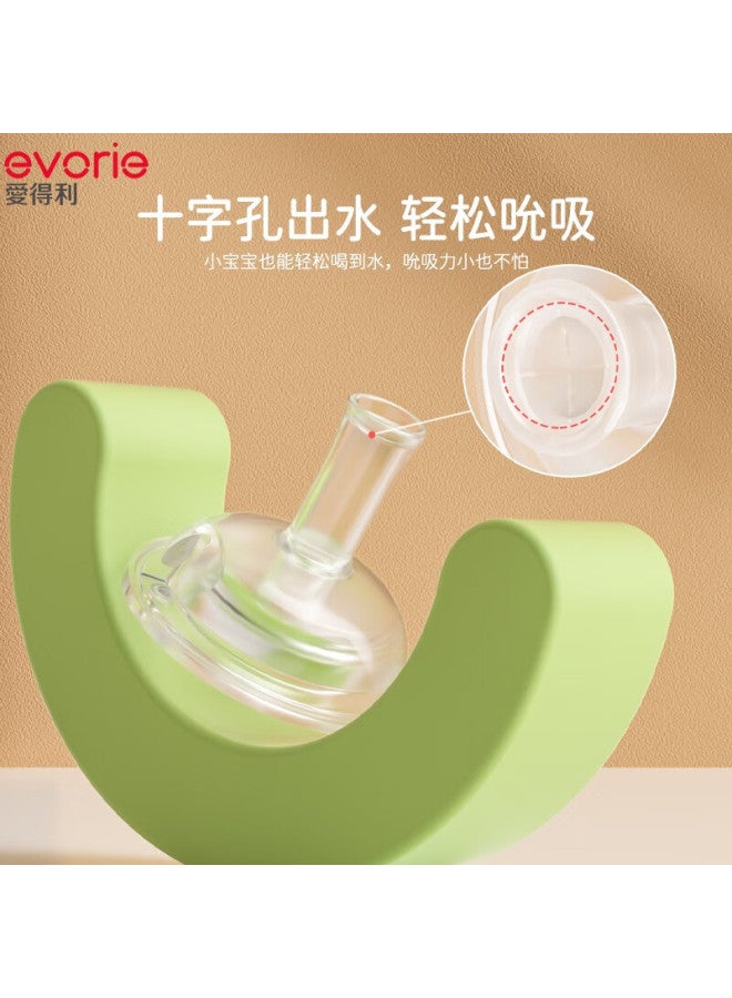 Evorie Straw Nipple, Wide-neck Straw Nipple Set For Babies Over One Year Old - Image 1
