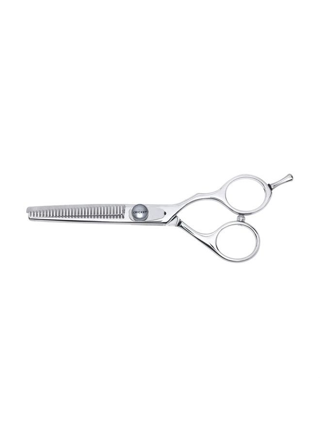 Cricket S2 T-30 Thinning Shears Professional Stylist Barber Hair Cutting Scissors, Removes Bulk, Convex Edge, Hand Polished Swedish Steel - Image 1