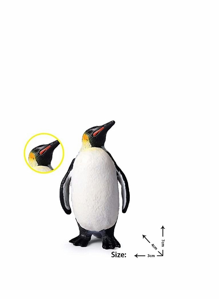 KASTWAVE 3Pcs Penguin Toys Realistic Animal Figurines, Plastic Arctic Animals for Early Educational Birthday Party Favors Cake Topper Gift for Kids - Image 4