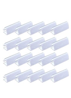 Y&D Table Skirting Clips Transparent Windproof Cover Holder Clamps Clear Edge for Wedding Home Meeting Party Picnic Patio Banquet Indoor Outdoor Events  - Image 1