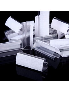 Y&D Table Skirting Clips Transparent Windproof Cover Holder Clamps Clear Edge for Wedding Home Meeting Party Picnic Patio Banquet Indoor Outdoor Events  - Image 5