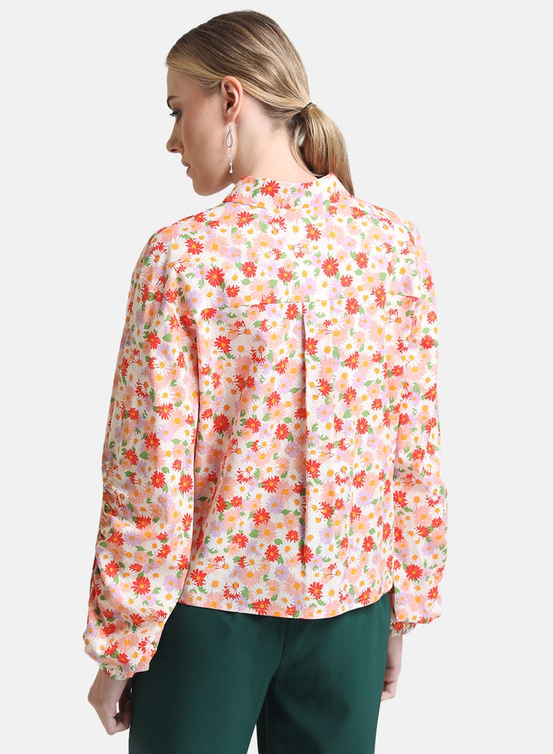 Kazo PRINTED POPLIN SHIRT  - Image 3