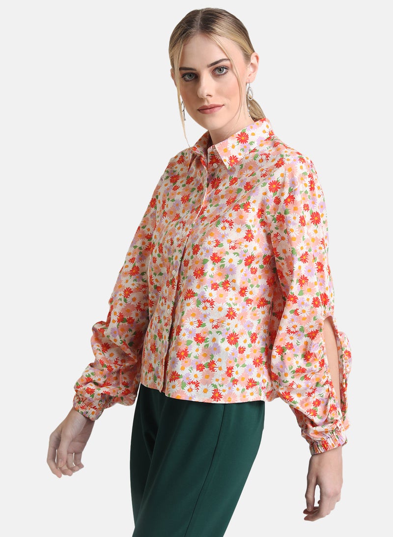 Kazo PRINTED POPLIN SHIRT  - Image 2