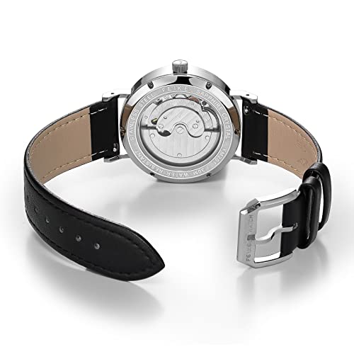 FEICE Men’s Watches Bauhaus Design Automatic Watch Waterproof Sapphire Crystal Analog Mechanical Watches for Men Women Unisex -FM201 - Image 2