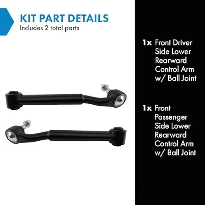 rayihni Front Lower Control Arm With Ball Joint Set Compatible With 20152020 Ford Mustang - Image 3