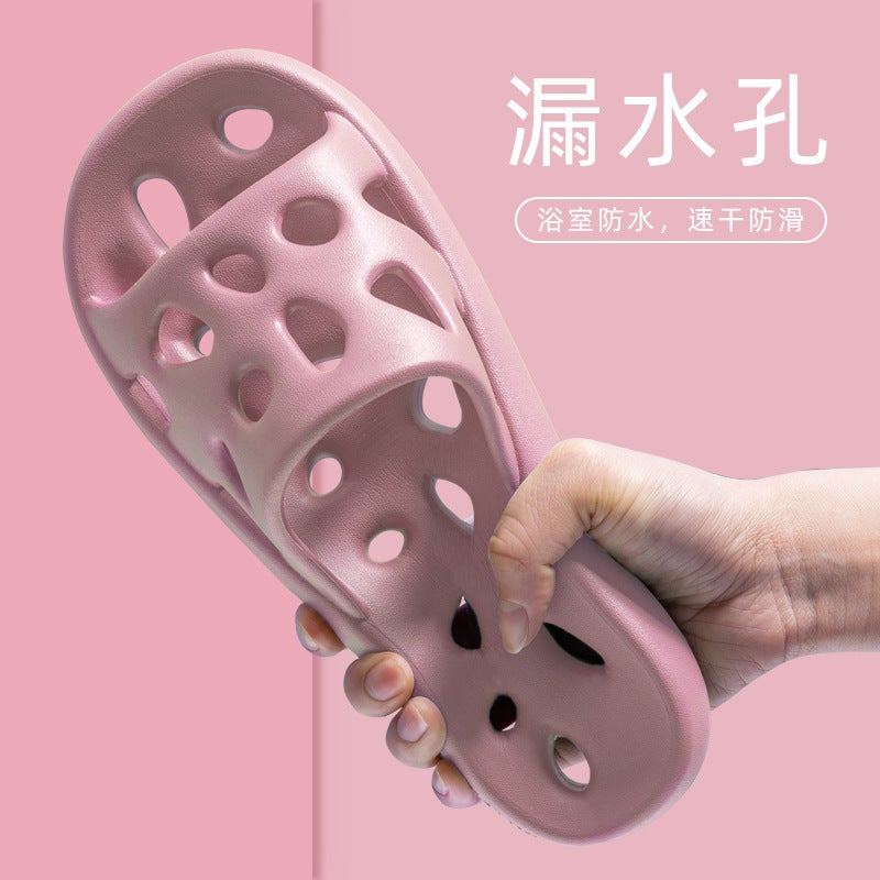 Anti-Slip EVA Bathroom Slippers for Women and Men - Quiet, Leak-Proof, Wear-Resistant Indoor House Slippers - 2026 New Style - Image 1