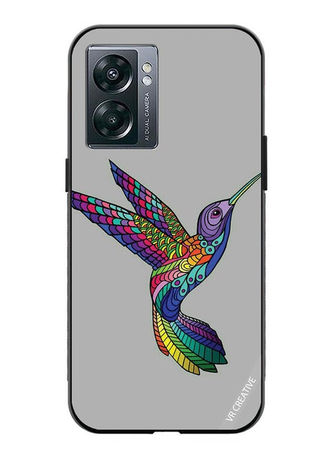 Protective Case Cover For OnePlus Nord N300 Flying Bird Design Multicolour