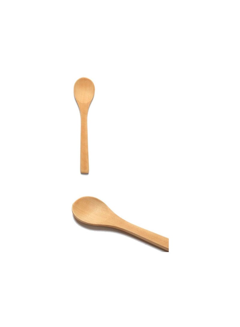 Liying 6Pcs Bamboo Spoons For Spices length 16cmx3cm - Image 3