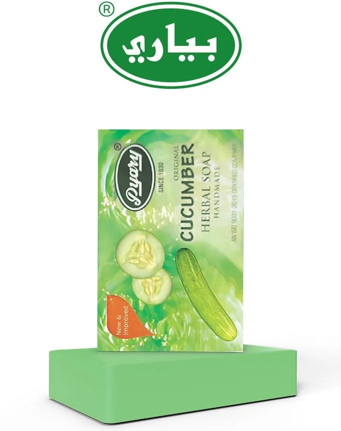 Pyary 2 Pieces of Cucumber Soap is Herbal for Skin Lightening - Image 3