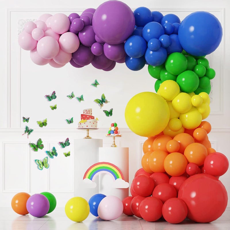 ساوروبيب Saoropeb 3D Butterfly Wall Decor 48 PCS Double Layer Butterly Decorations for Party Decorations Decor Decord Siler Stergerator Decal Decal قابلة لإعادة الاستخدام (الأخضر) - Image 3