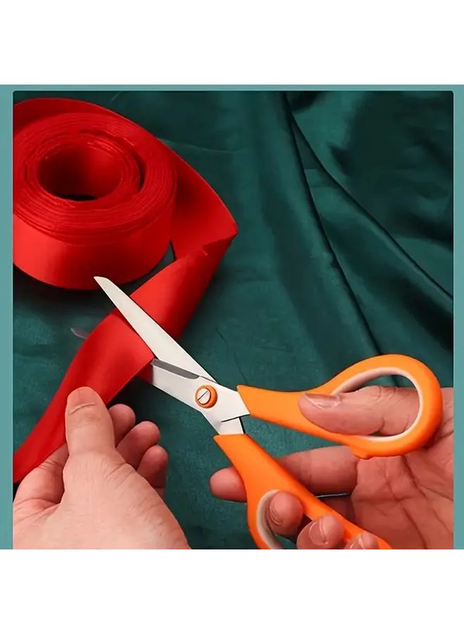 مقص متعدد الوظائف من الفولاذ المقاوم للصدأ الثقيل 1 قطعة مريح في الاستخدام مصمم ergonomically لكلا اليَدين - Image 3