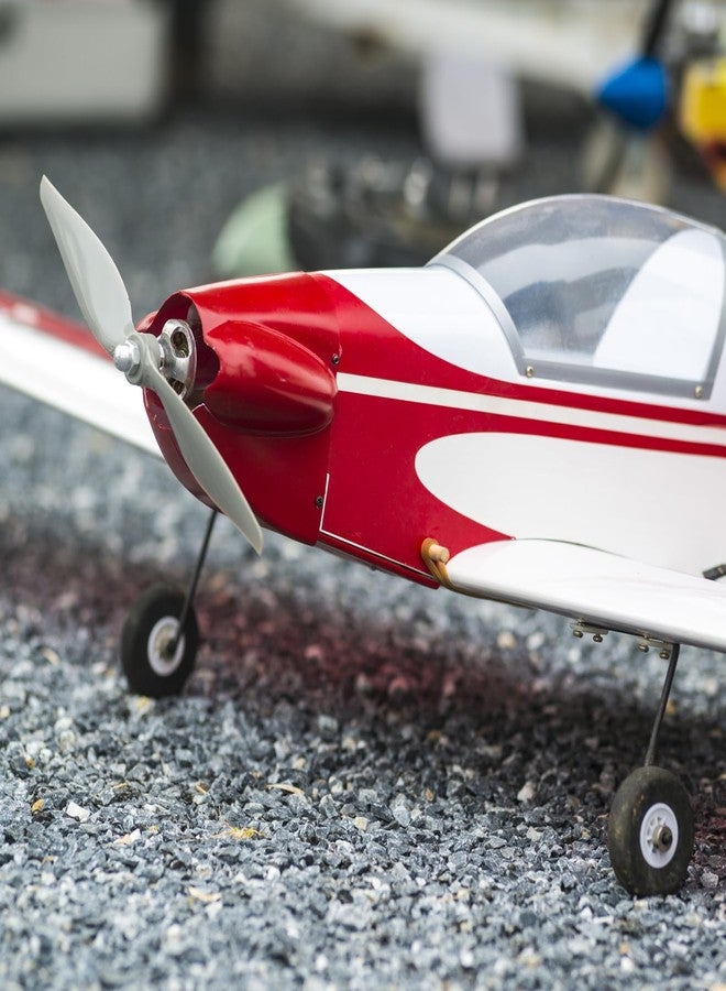 MECCANIXITY 5Pcs 10x5 Inch Propeller RC Propellers 2-Vane Blades Props Gray with Adapter Rings for RC Airplane Aircraft Prop Replacement - Image 5