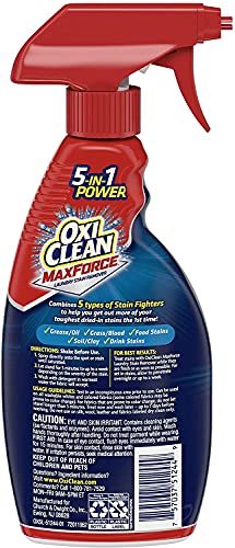 OxiClean Max Force 5 in 1 Power Laundry Stain Remover Spray, 12 oz - 2 PK - Image 2