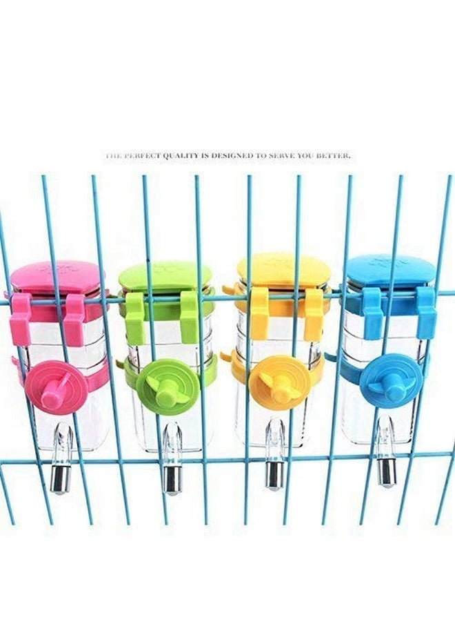 Sage Square Pet Automatic Drinking Water Fountain Water Feeder Bottle For Small Cat Dog Rabbit Hamster Gerbil 350Ml (Color May Vary)  - Image 1