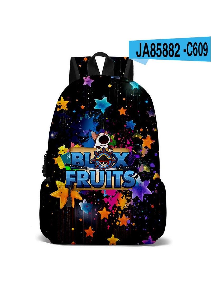 Blox - Cartoon Backpack Student School Bag - Image 1