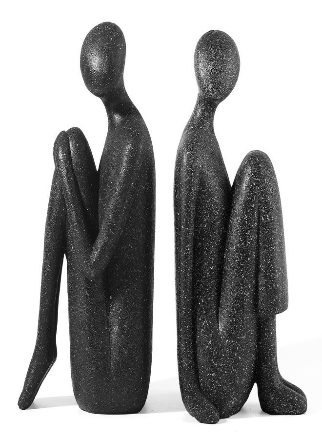 qumHmup Yoga Decorative Bookends, Unique Book Ends to Hold Book - Artisanal Resin Figurines for Home & Office Elegance - Image 1