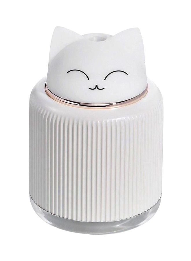 NIBEMINENT Cat Shaped Ultrasonic Mist Diffuser White - Image 1