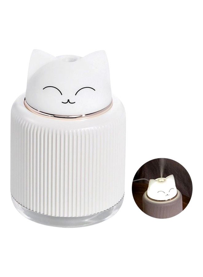 NIBEMINENT Cat Shaped Ultrasonic Mist Diffuser White - Image 3