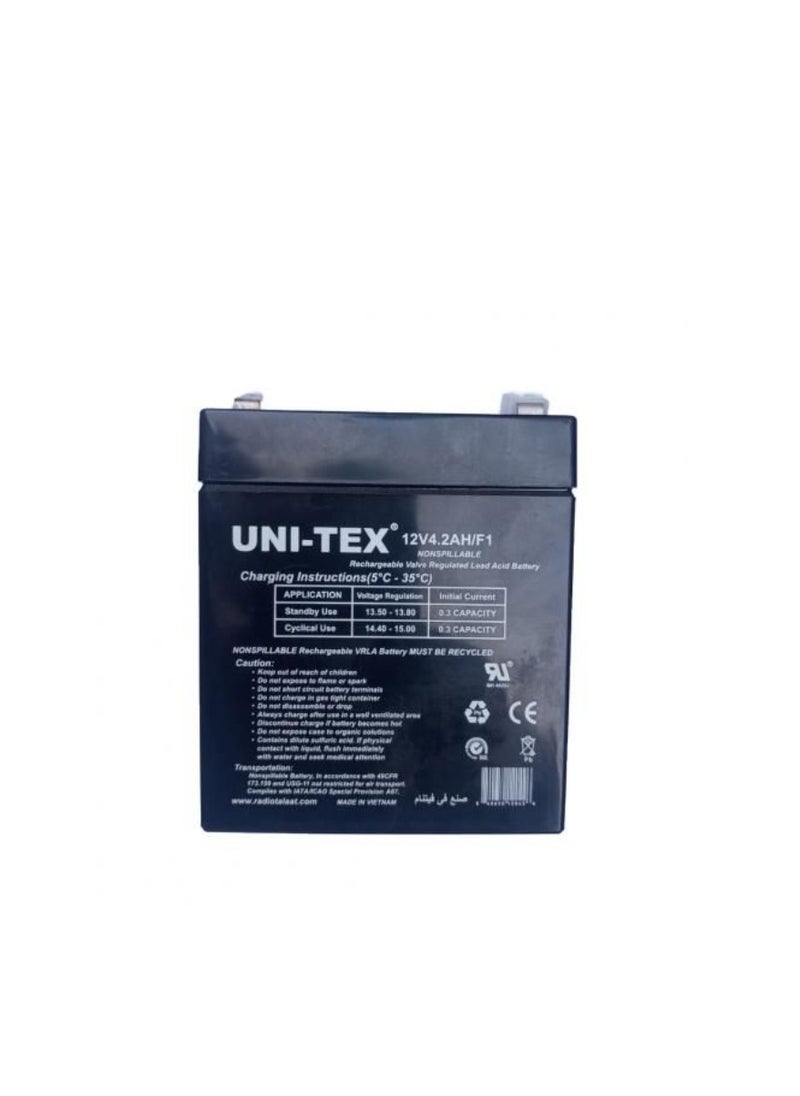 UniTex - Battery 12V/4.2A - Image 1