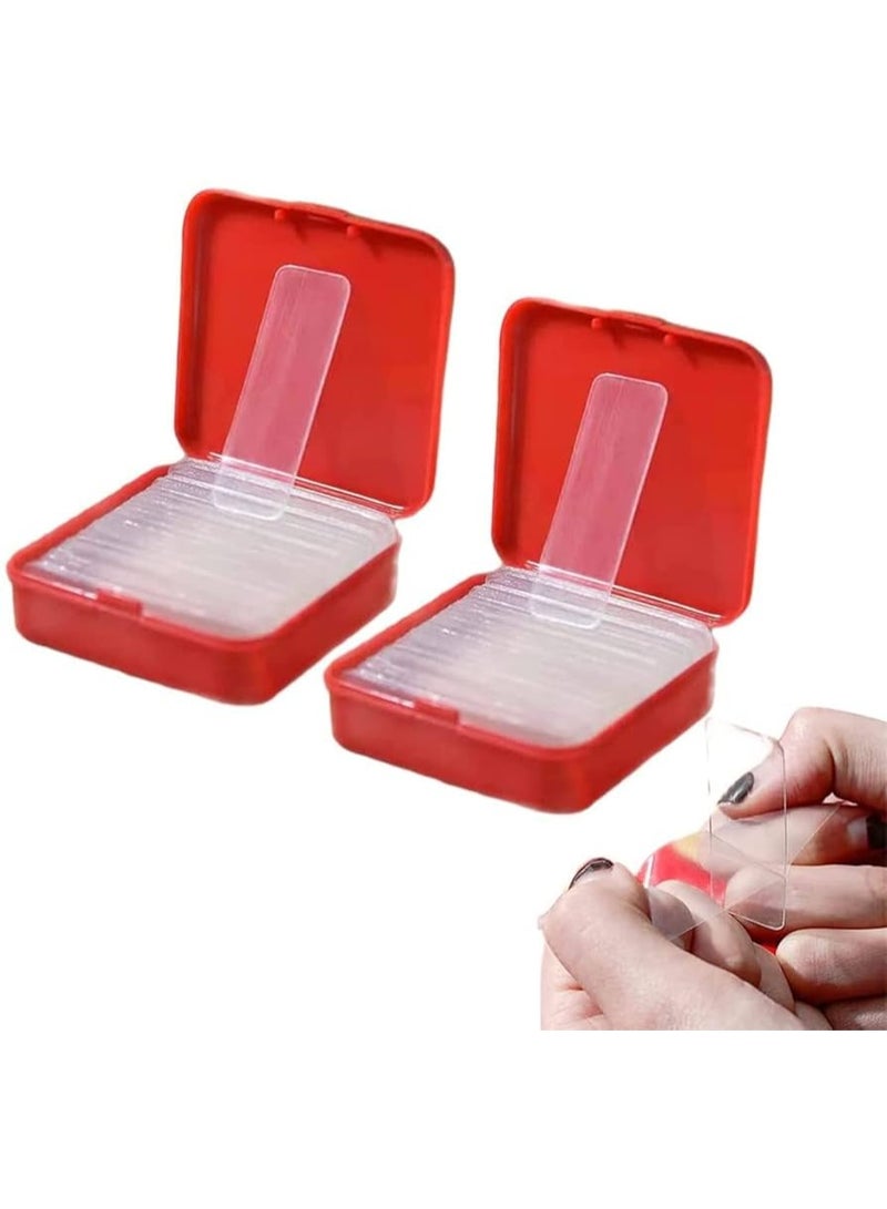 Double-Sided Adhesive Tape, Multi-Purpose, Reusable – 60 Pieces with Strong Adhesion