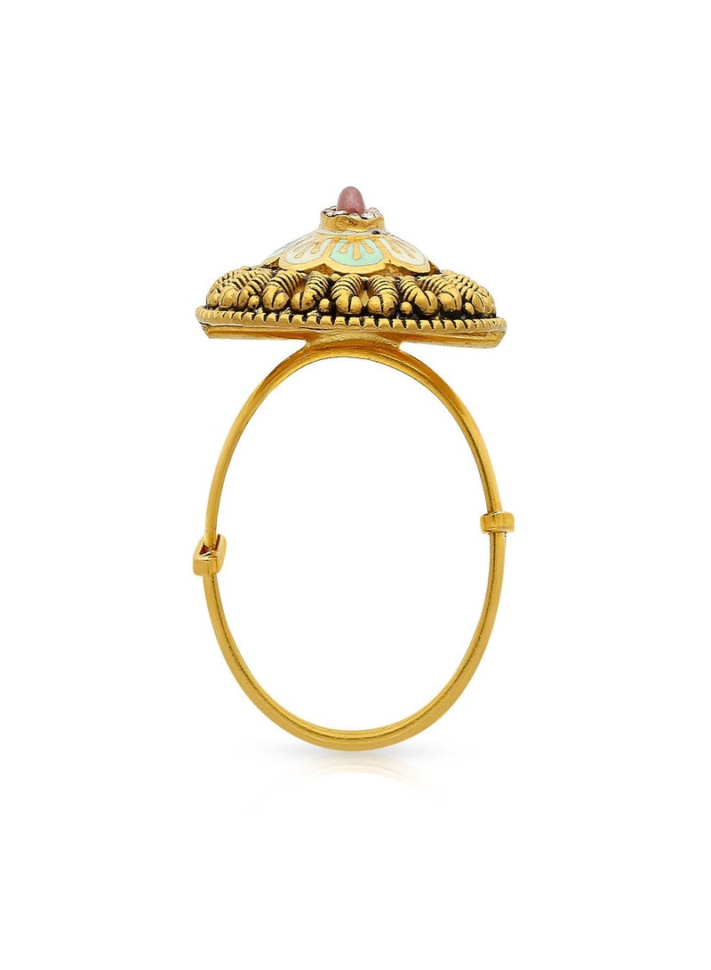 22 Carat 916 Purity Yellow Gold Ring RG3888095Y11 For Women