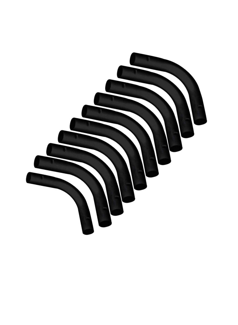 PVC Electrical Conduit Pipe & Fittings for Indoor and Outdoor Electrical Wiring and Cabling (Pack of 10) (20mm, Long Bend)  - Image 1