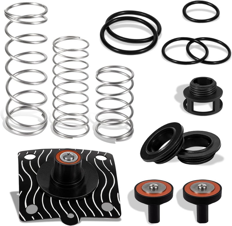 Camoo 1/4"-1/2" Complete Backflow Repair Kit Fits for Zurn Wilkins 975XL/975XL2 Backflow Preventer Built-in Components Repair Set - Image 1