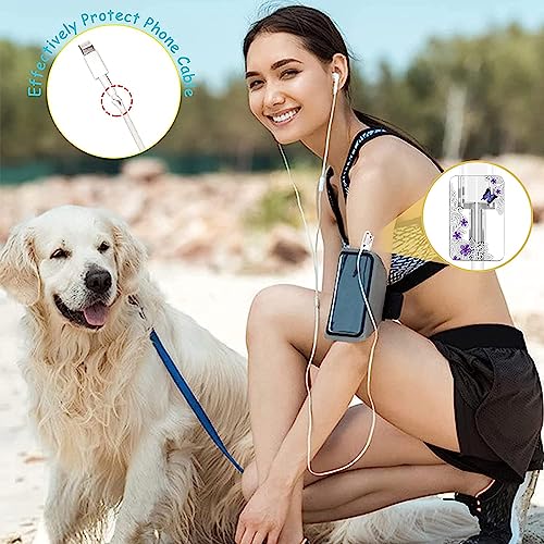 VNJ ACCESSORIES Protective Charger Case for iPhone 18W 20W iPhone 16 15 14 13 12 11 Pro Max Charging Cable Charger Protective Cover Data Cable Protective Sleeve-LAYS Purple - Image 5