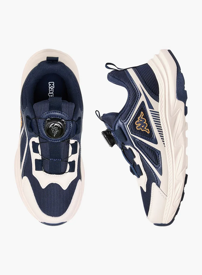 كابا Boys' Logo Print Sports Shoes with Rotating Buckle Closure