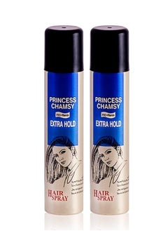 PRINCESS CHAMSY Hair Spray for Extra Hold Hair 90ml 2pcs 