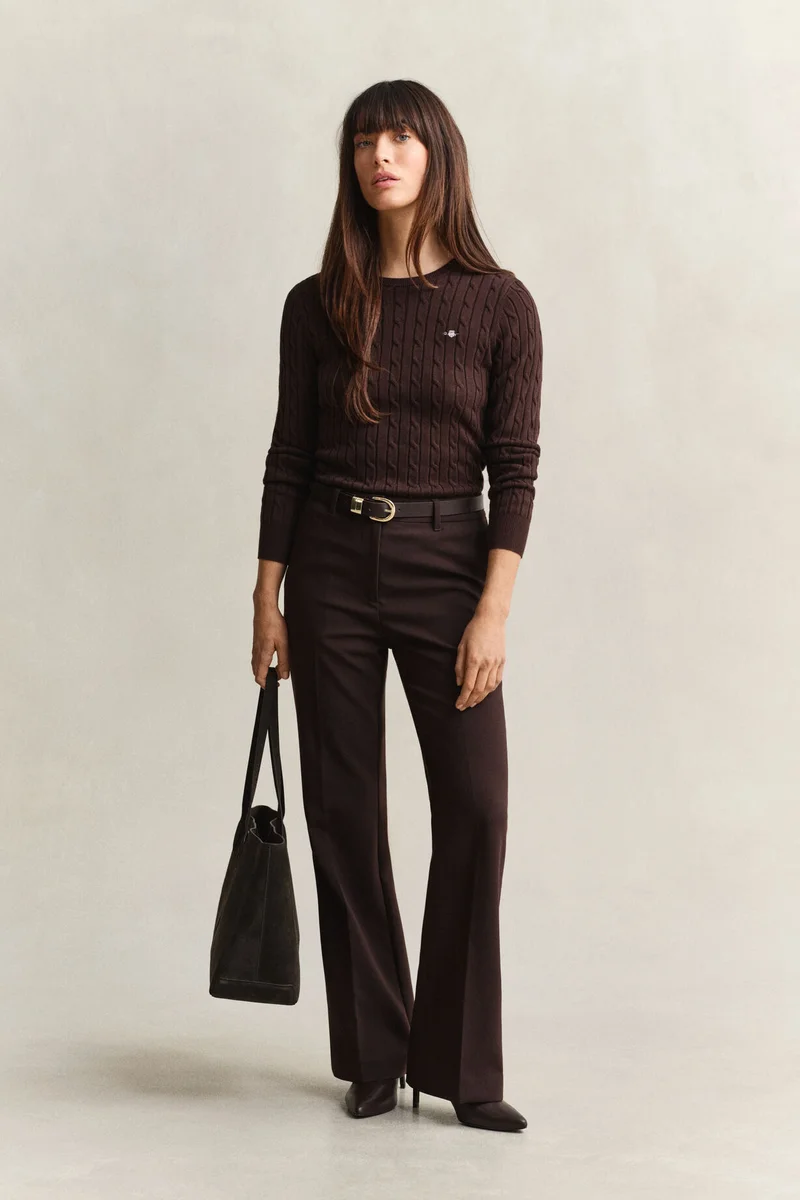 Gant Stretch Cotton Cable C-Neck