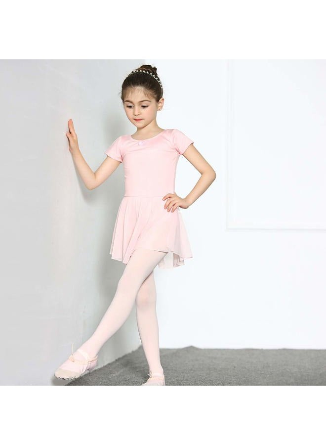MANZI 3 Pairs Women's Girl's Dance Tights Convertible Transition Ballet Tights 40D Ballet Pink M(7-10y), Ballet Pink, 7-10 years - Image 5