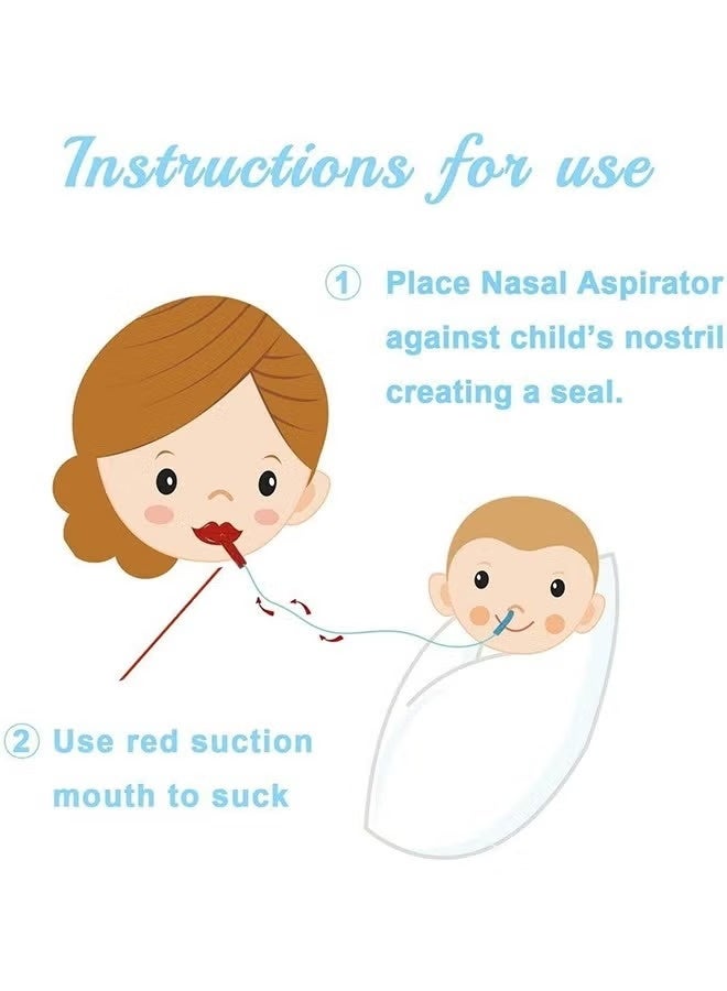 Nosefrida Baby Nasal Aspirator – NoseFrida Snot Sucker for Newborns & Infants Congestion Relief - Image 2