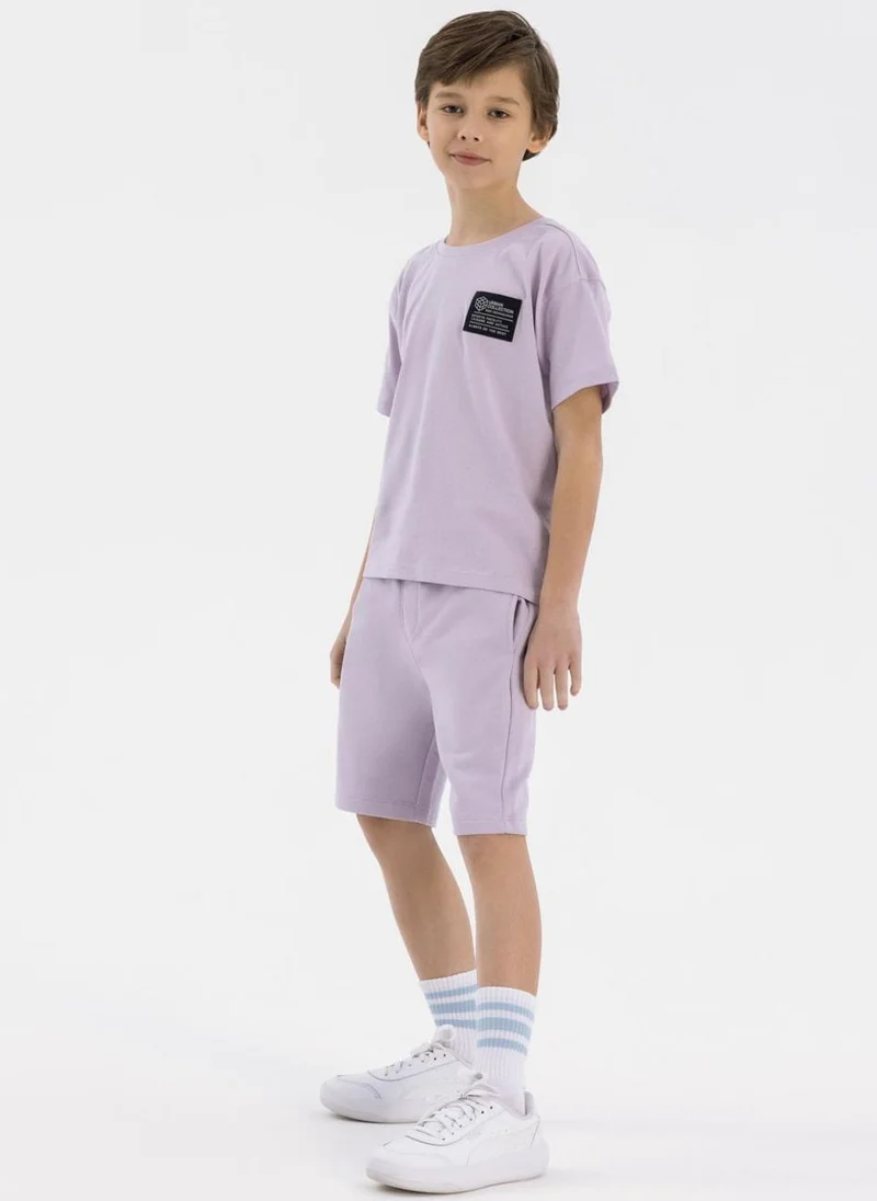 MINOTI Teen Boys Short Sleeve T-Shirt and Shorts Set