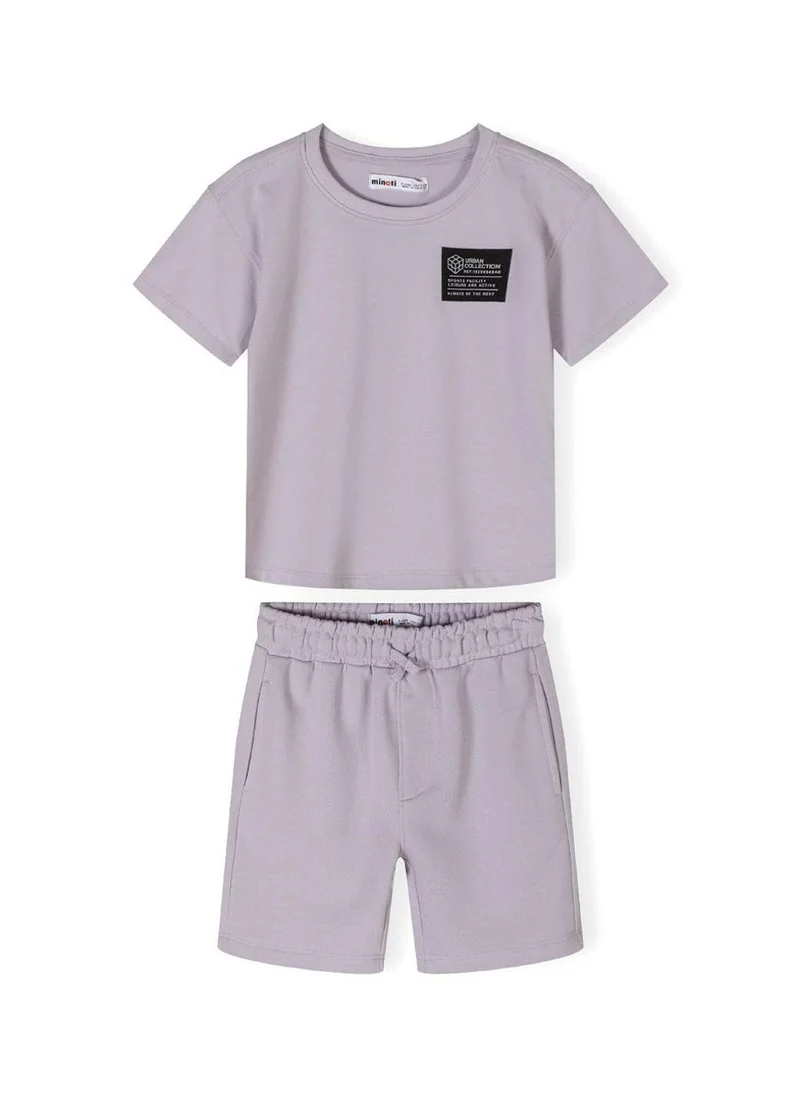 MINOTI Teen Boys Short Sleeve T-Shirt and Shorts Set