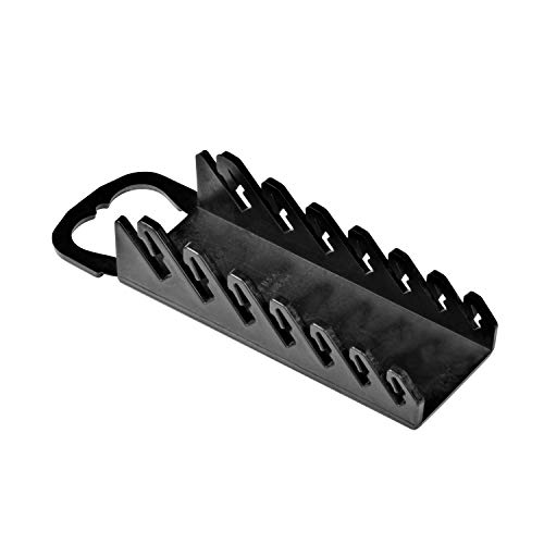 Ernst Manufacturing 5073 Gripper Stubby Wrench Organizer - Ergonomic Design, Holds 3/8" to 3/4" Wrenches, Built for Stubby Wrenches, Portable 7 Tool Capacity, Black - Image 5