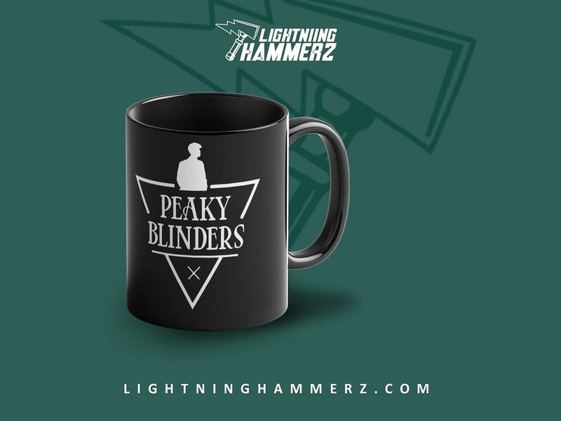 Lightning Hammerz Peaky Blinders Series Coffee Mug with Print | by Order of Peaky Bliinders Printed Mugs | Gift for Friends | 330ml, Microwave & Dishwasher Safe - Image 3