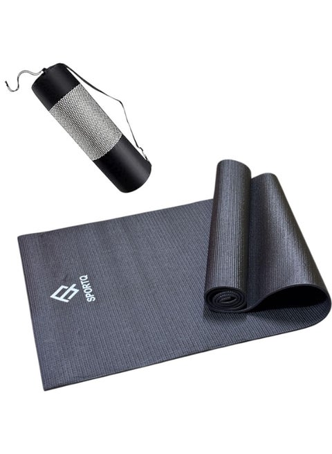 سجادة يوجا قابلة للطي من سبورت كيو®️ سجادة يوجا قابلة للطي المضاد للانزلاق بسمك 6 ملم سجادة يوغا مع شنطة حمل خفيفة الوزن ومتينة لجميع تمارين اللياقة البدنية