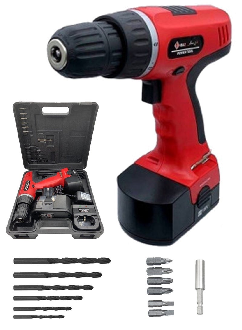 هايماكس مفك دريل مثقاب لاسلكي يشحن على البطارية الداخلية - Image 1