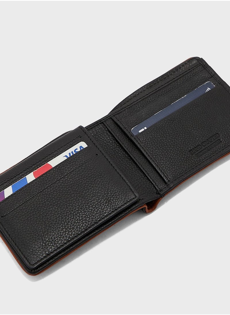 Robert Wood - Genuine Leather Bi Fold Wallet - Image 1