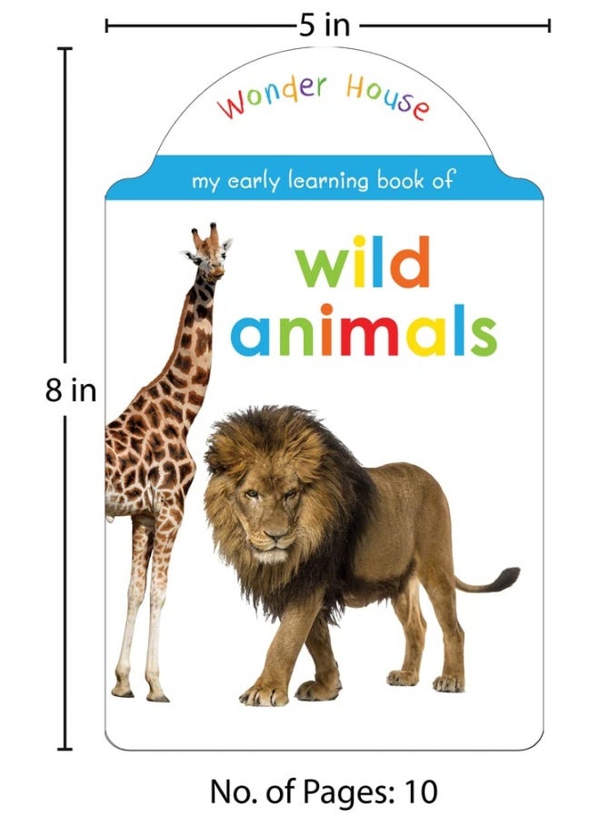 My Super Pack Of Board Books : Opposites, Wild Animals, Farm Animals and Pets, Birds, Transport, People At Work (6 Early Learning Board Books with an attractive shape) - Image 3