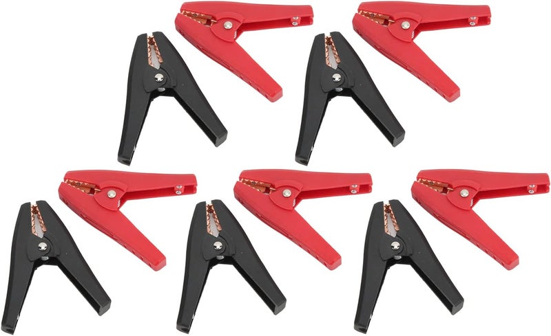 Insulated Clip Set 5 Pieces, 30A Current, 26mm Opening Size, ABS Material - Strong Clamping, Process, Ideal for Electrical Test and Experimental Wire - Image 3