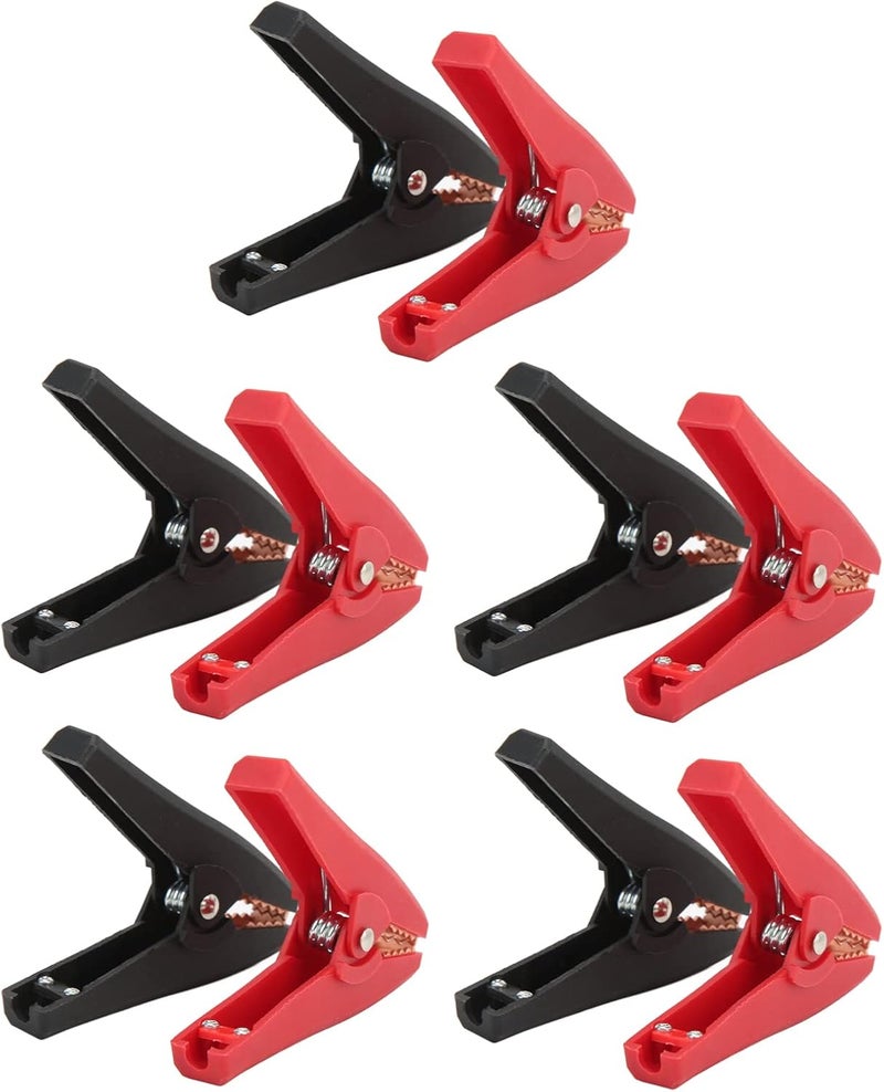 Insulated Clip Set 5 Pieces, 30A Current, 26mm Opening Size, ABS Material - Strong Clamping, Process, Ideal for Electrical Test and Experimental Wire - Image 5