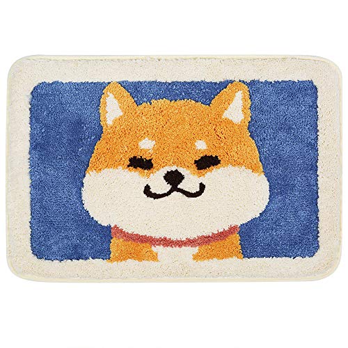 Ankah Dog Series Bath Rug (Akita, 17.7" x 25.6") - Image 1