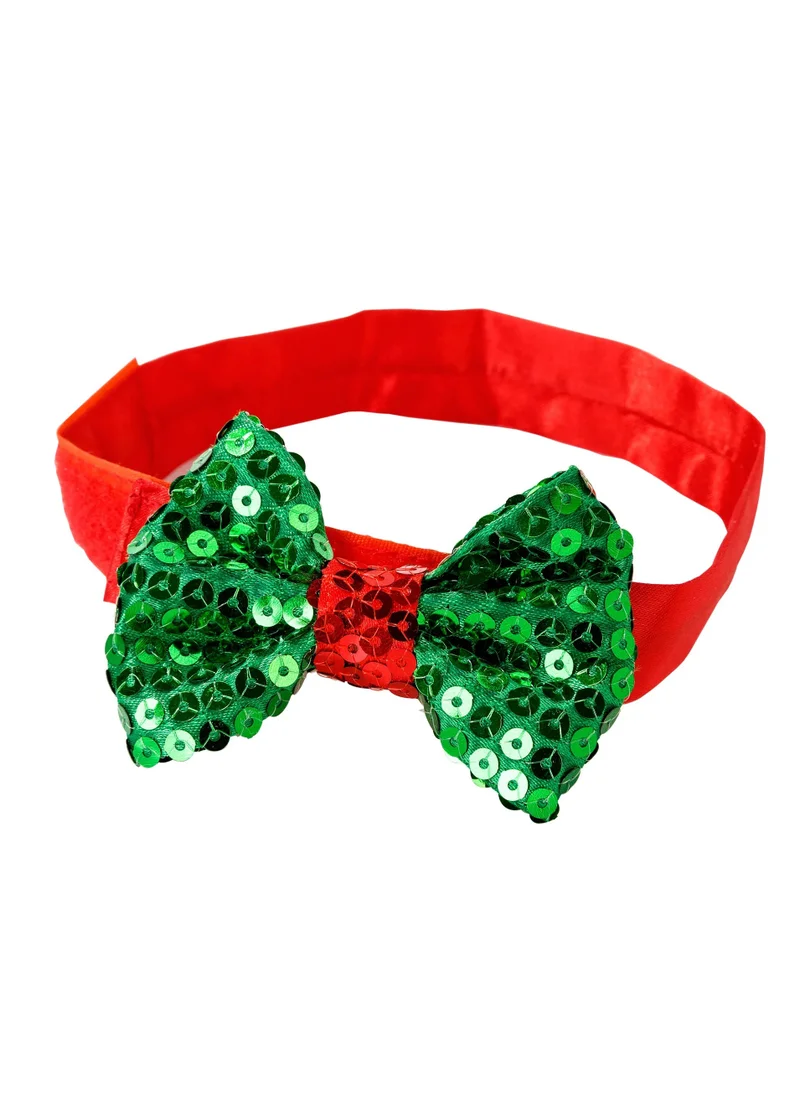 توكينج تيبلز Christmas Pooch Bow Tie