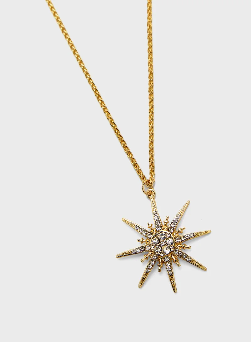 ELLA Star Pendant Layered Necklace