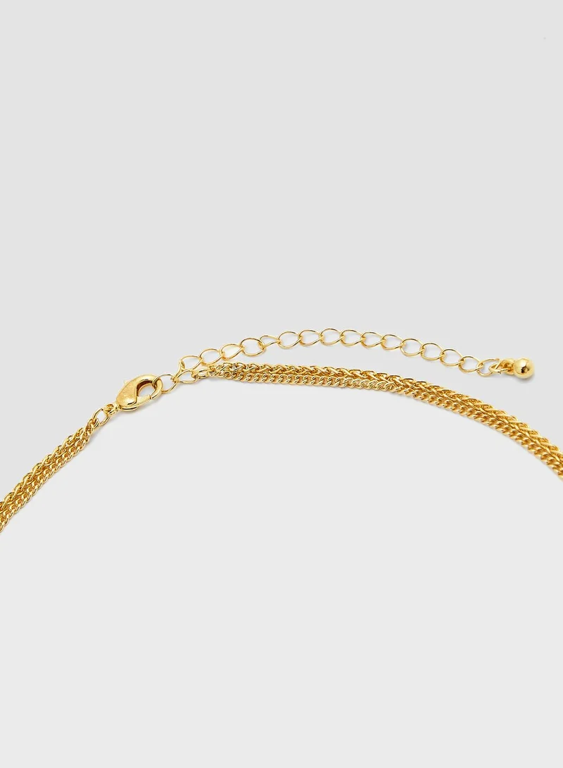 ELLA Star Pendant Layered Necklace