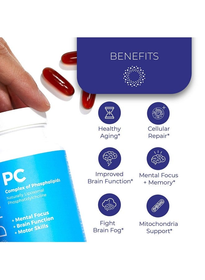 BodyBio Brain Supplement 4 Oz. Phospholipid Complex For Healthy Aging ; Nootropics Booster ; Enhance Focus Memory Cellular Repair Phosphatidylcholine For Increased Bioavailability - Image 5