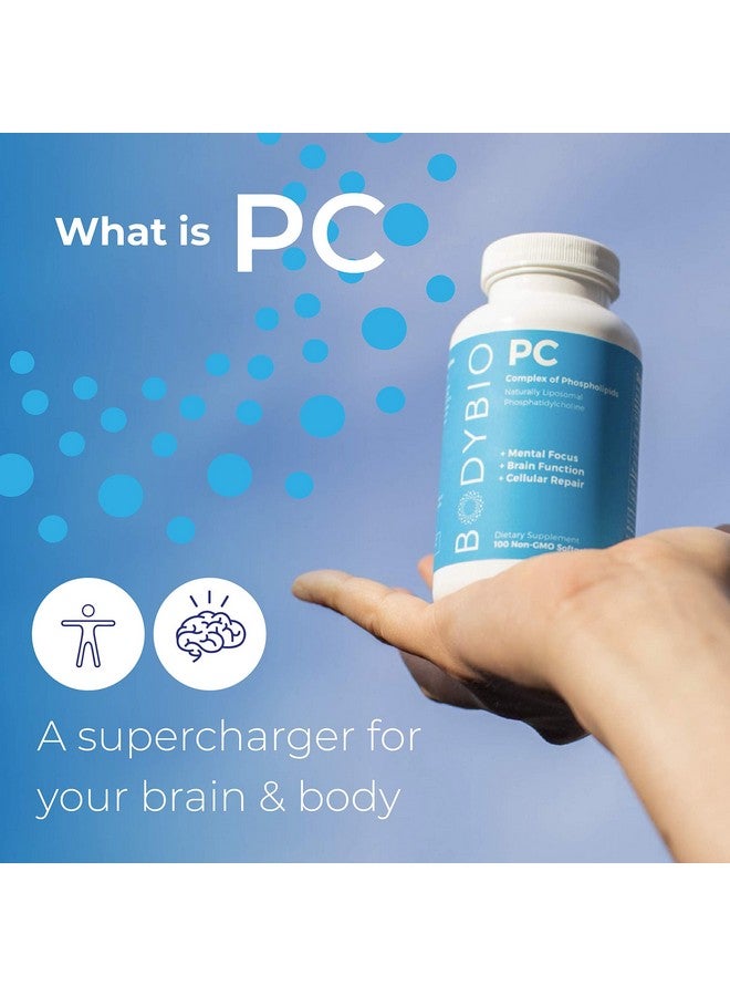 BodyBio Brain Supplement 4 Oz. Phospholipid Complex For Healthy Aging ; Nootropics Booster ; Enhance Focus Memory Cellular Repair Phosphatidylcholine For Increased Bioavailability - Image 4