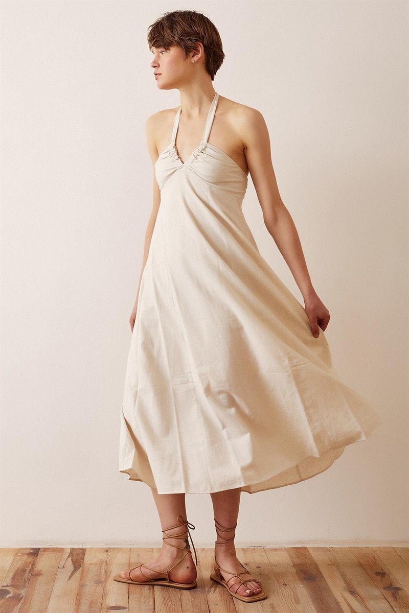 Never More Backless Strap Dress - Image 3